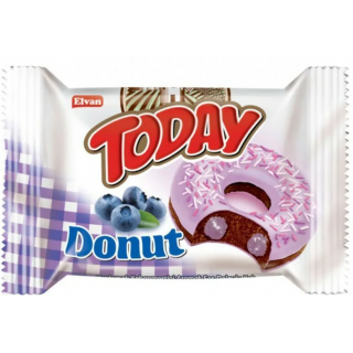 Пончик today donut  Черника, 50гр, Турция