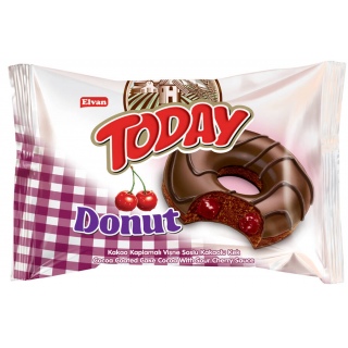 Пончик today donut  Вишня, 50гр, Турция