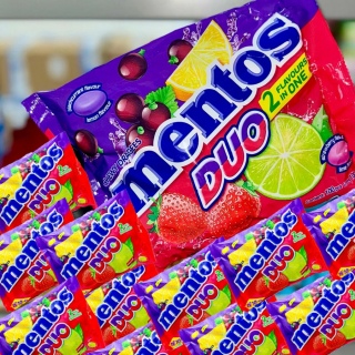 Жевательные конфеты Mentos Duo двойной вкус, 2,7 г Индонезия