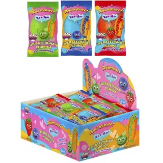 Жев.рез. Дуй пузырь ХОТ-ДОГ с кисл нач 15гр