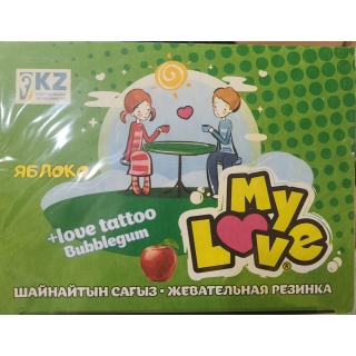 Жев рез My Love, яблоко