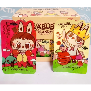 Шипучка с карточками Labubu