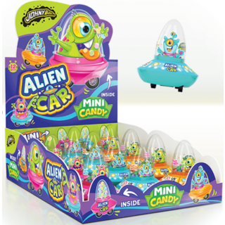 Драже сахарное с игрушкой НЛО машинка, Johny Bee®