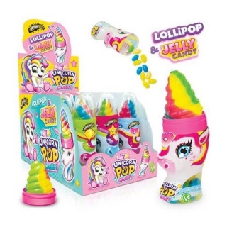 Леденец и марм.драже Единорог  (Unicorn Pop&Candy ), Johny Bee®