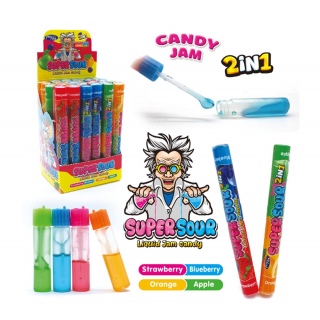 Жидкая карамель-гель 10г Super Sour Liquid jam candy 