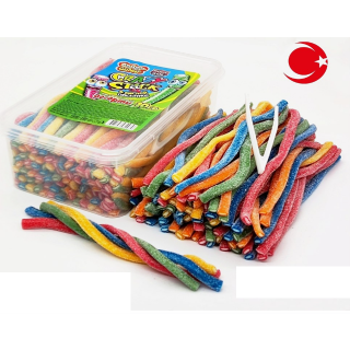 Макси палочки ассорти кислые,Крейзи стик Турция, 1,5кг