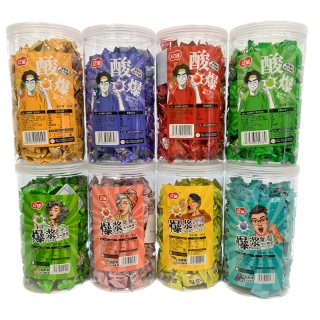 Конфеты Yinuo кислые, взрыв вкусов, 3,3 г