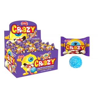 CRAZY GUM кислая жвачка ежевика,3,5г