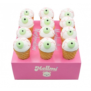 Глаз в рожке,  маршмеллоу в вафельном стаканчике Халяль