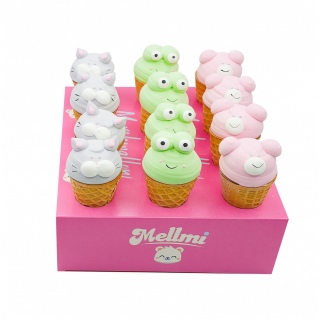  Микс 3 в рожке,  маршмеллоу в вафельном стаканчике Халяль