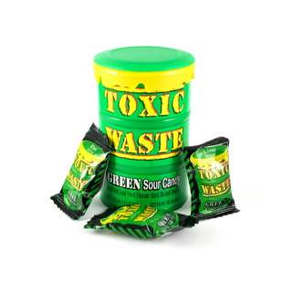 Toxic waste can green 12 шт